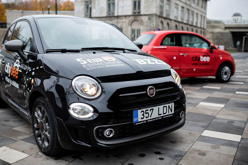 Fiat 500 do usług car sharingu w krajach nadbałtyckich
