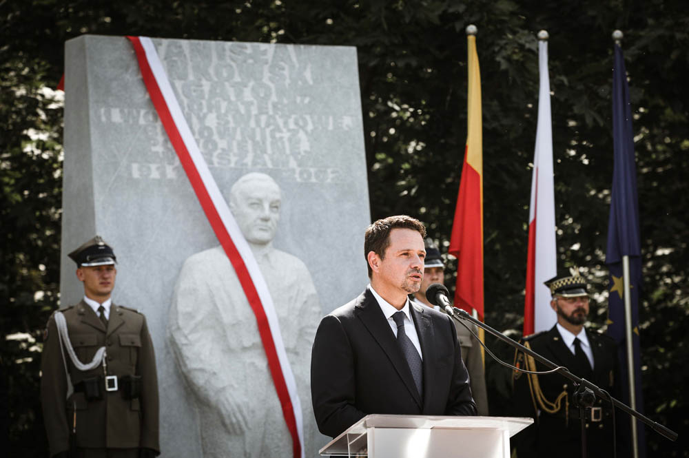 PZFD/Odsłonięcie pomnika Stanisława Jankowskiego „Agatona"