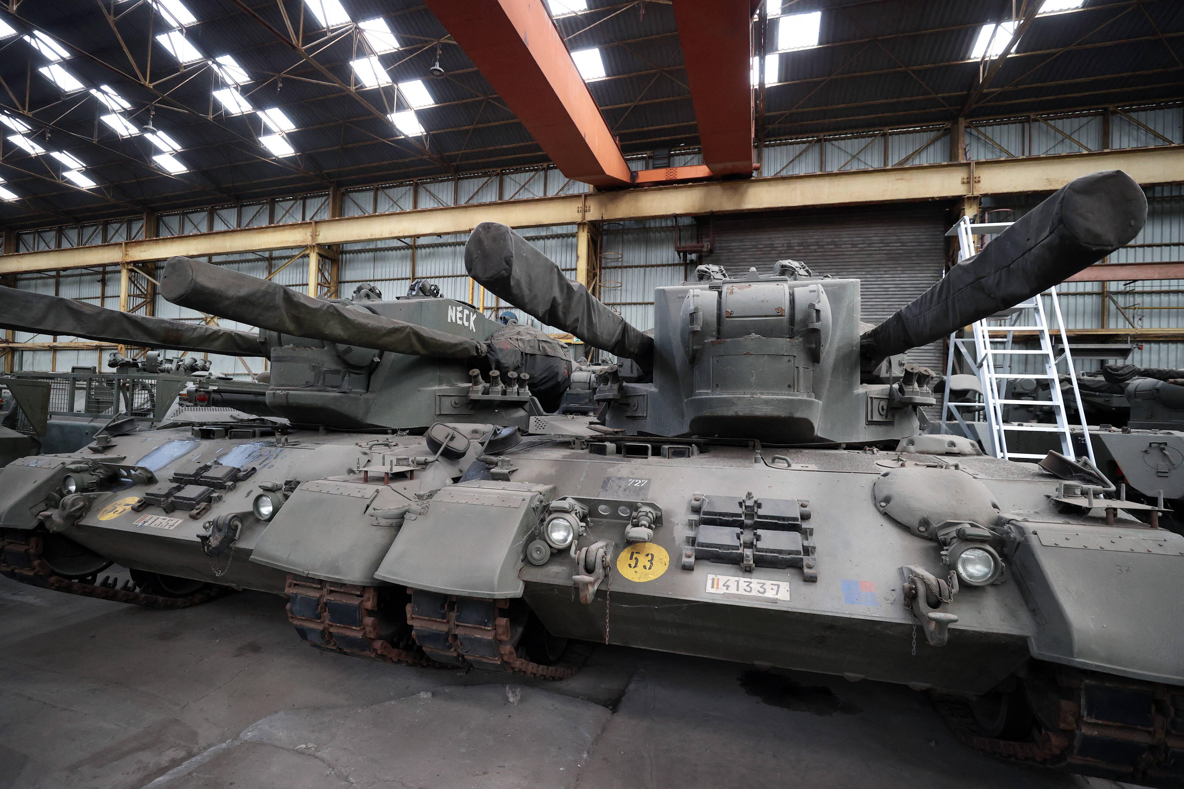 Танки Leopard 1, фотоілюстрація. Fot. PAP/Dursun Aydemir / Anadolu Agency/ABACAPRESS.COM