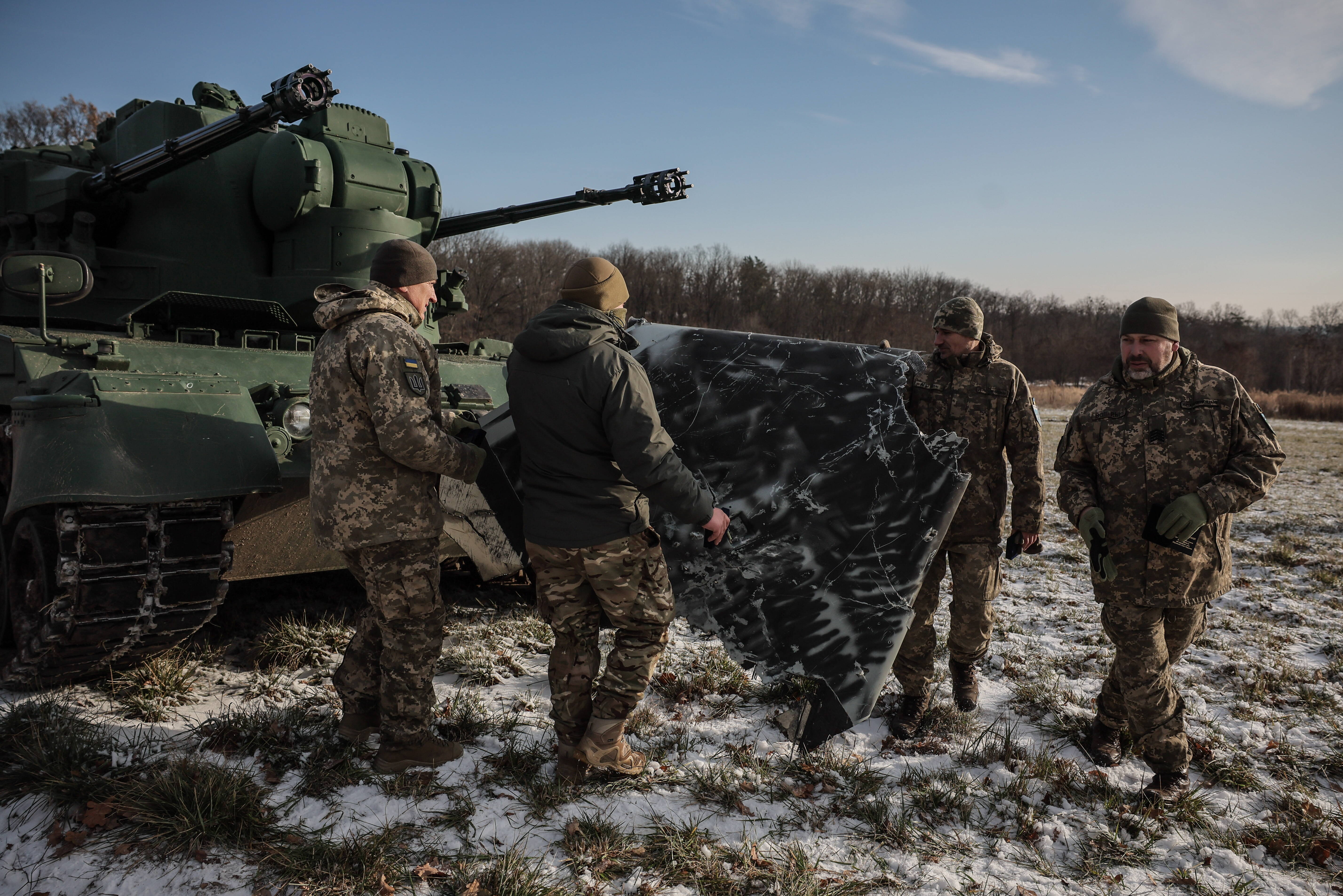 Українські сили ППО Fot. PAP/EPA/Oleg Petrasyuk 