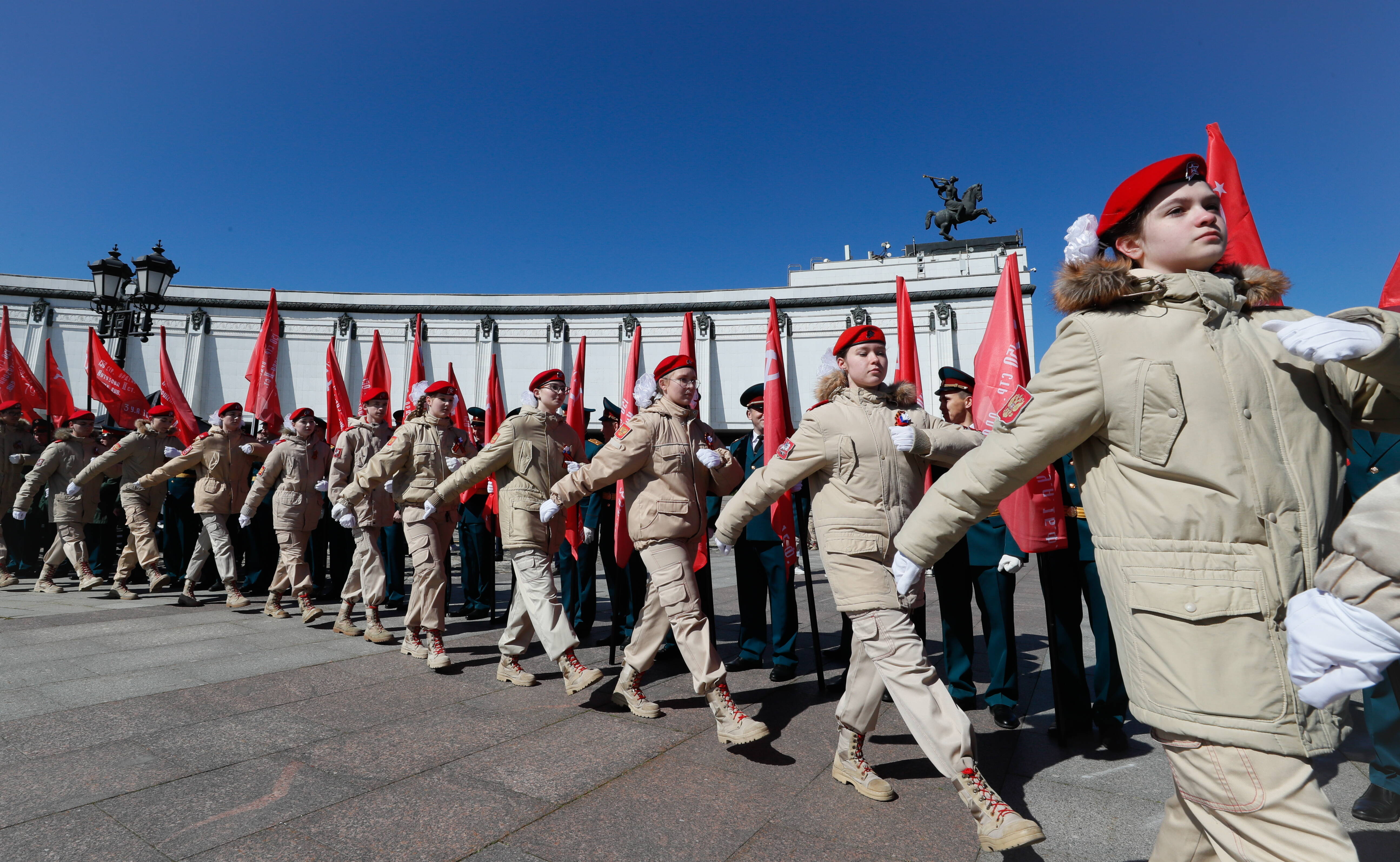 Юнармія Fot. PAP/EPA/YURI KOCHETKOV