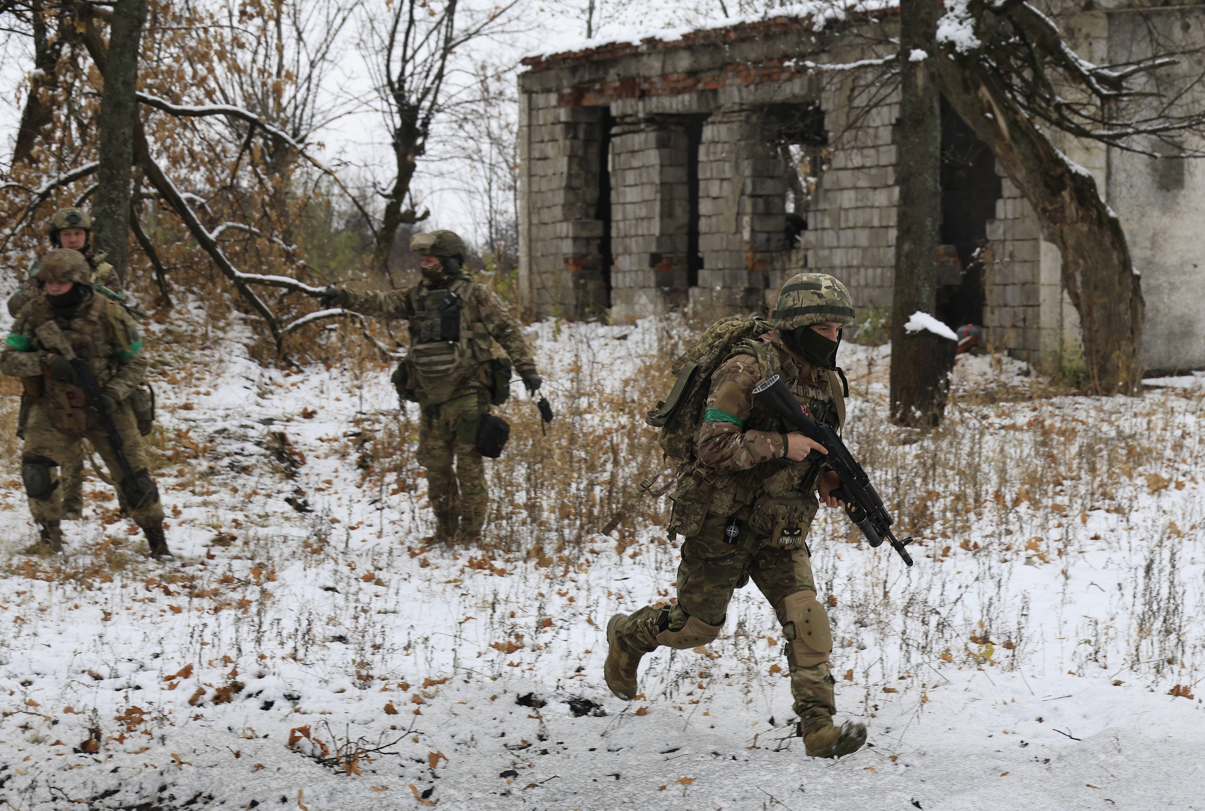 Українські військові фотоілюстрація  Fot. PAP/EPA/SERGEY KOZLOV 