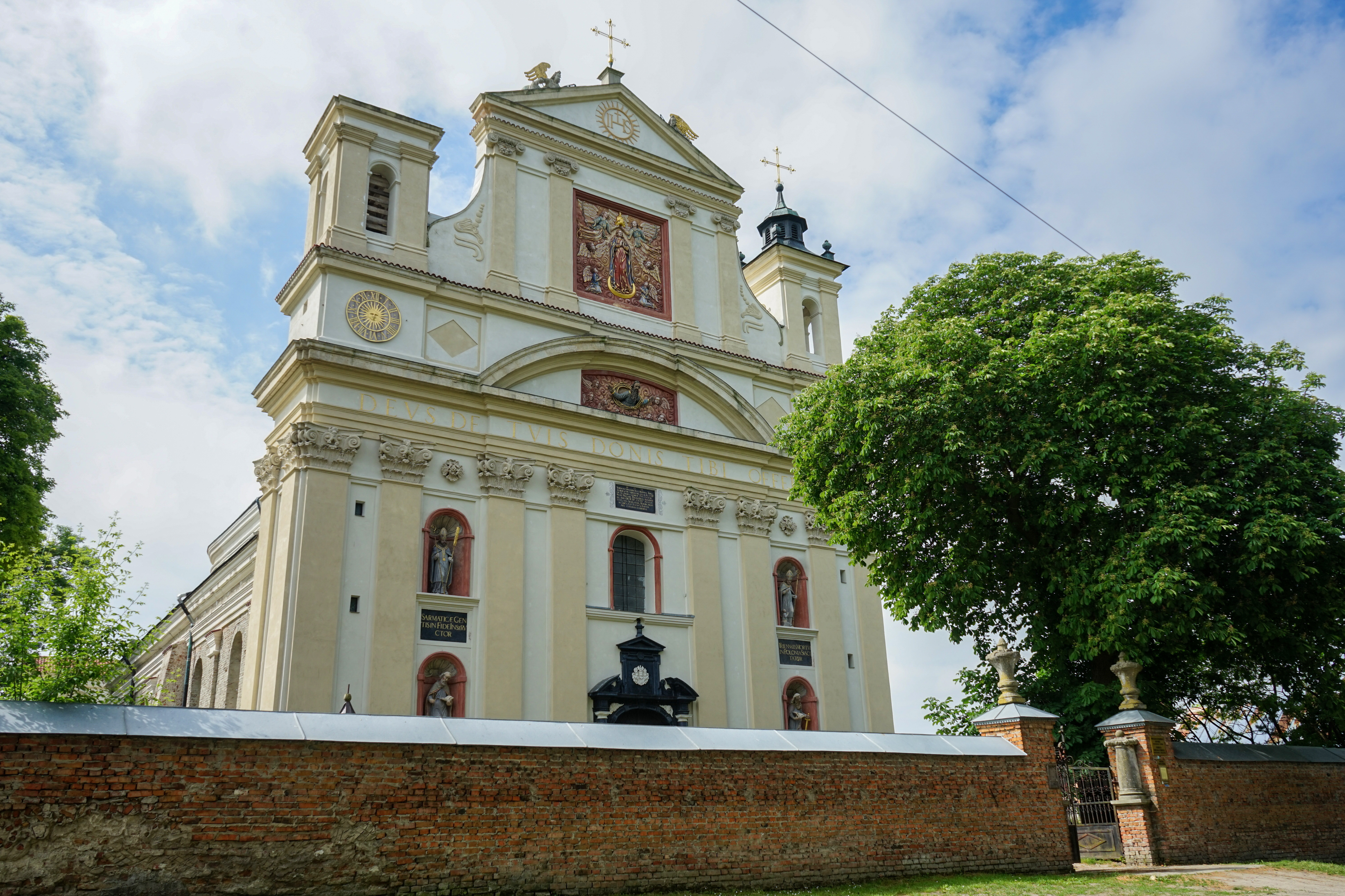 Колегіальний костел Святої Трійці (Олика). Fot. PAP/Karina Salo