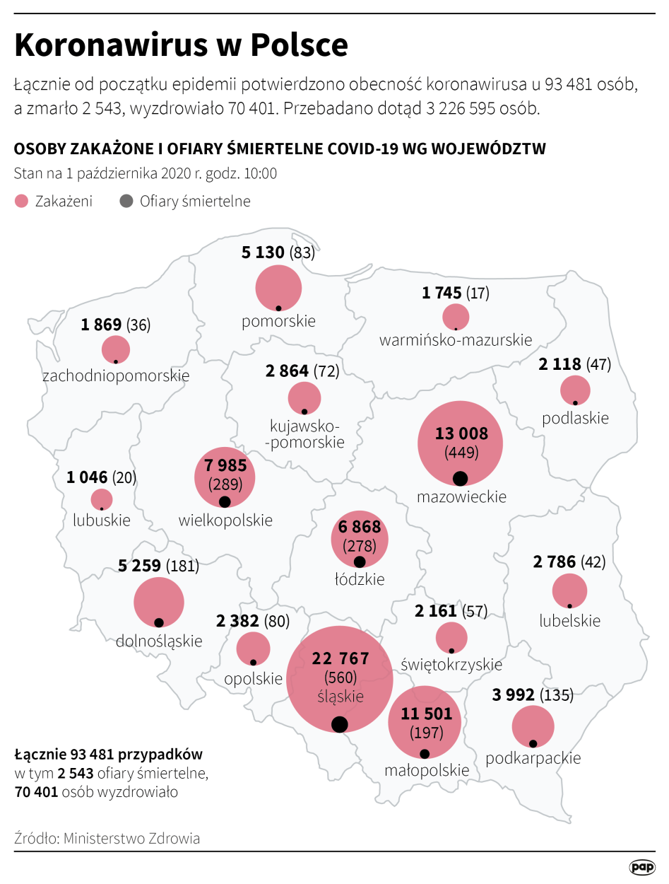 Infografika PAP/Maciej Zieliński