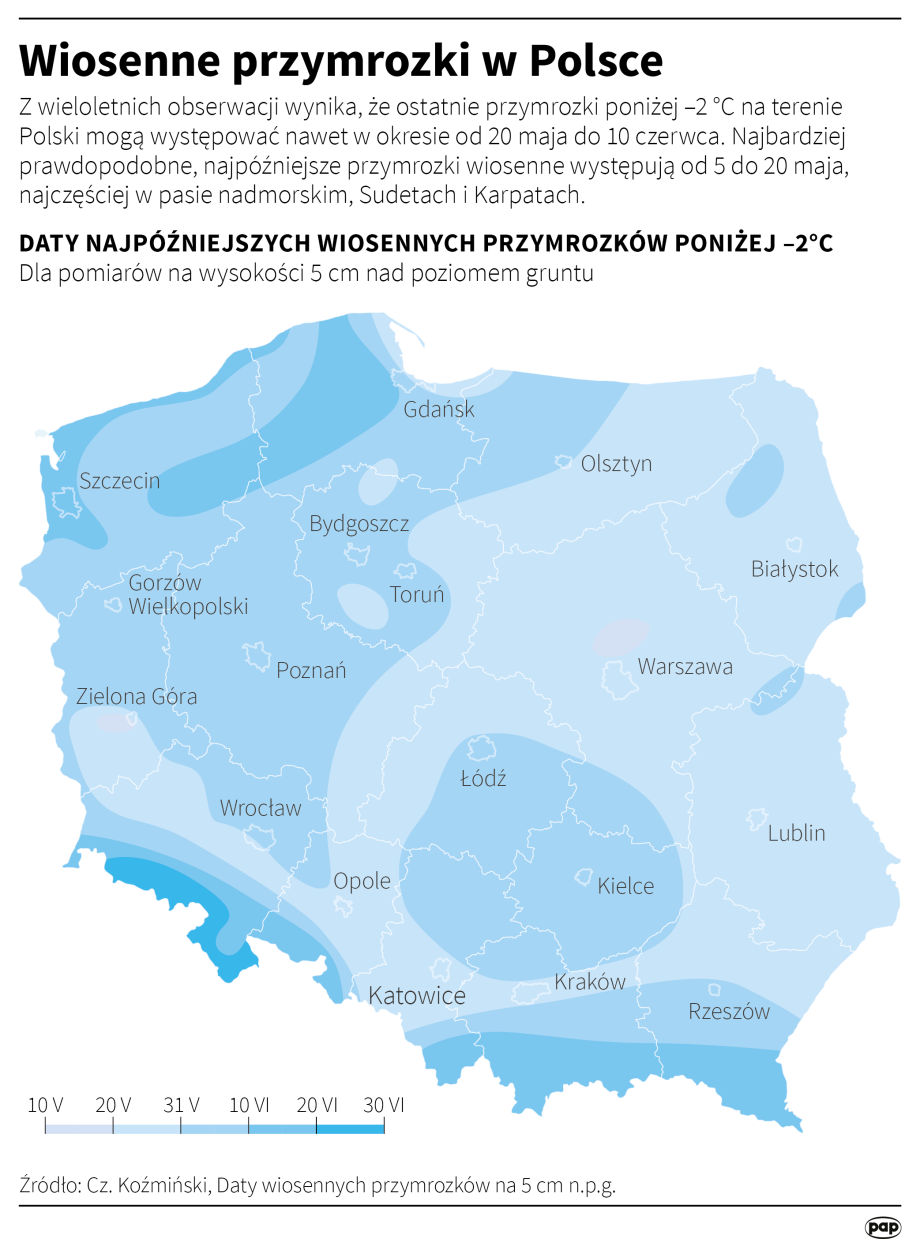 Wiosenne przymorzki Fot. PAP