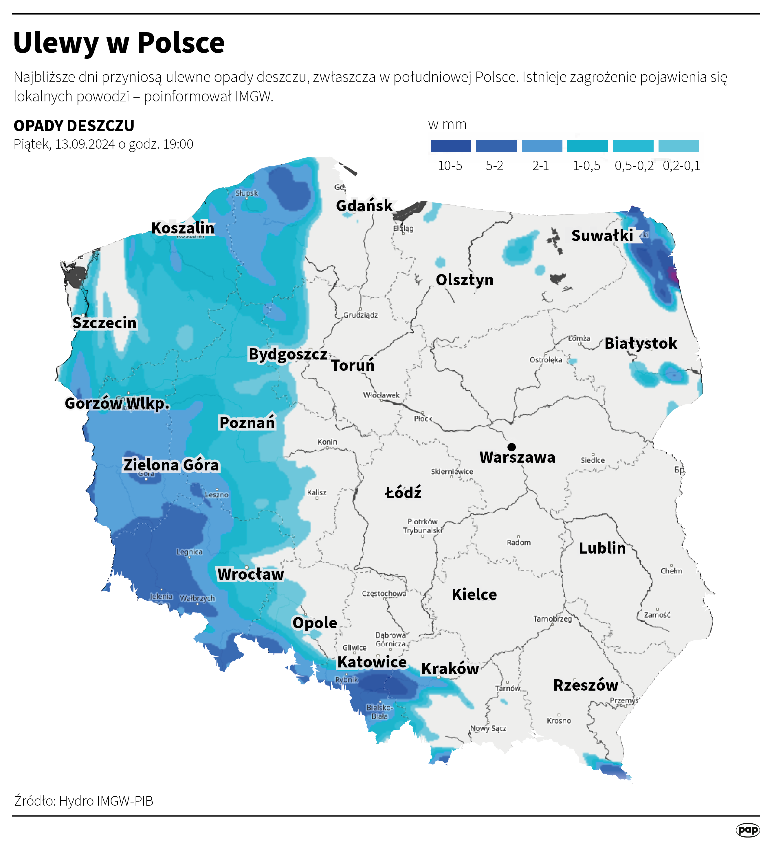 Ulewy w Polsce, autor: Adam Ziemienowicz