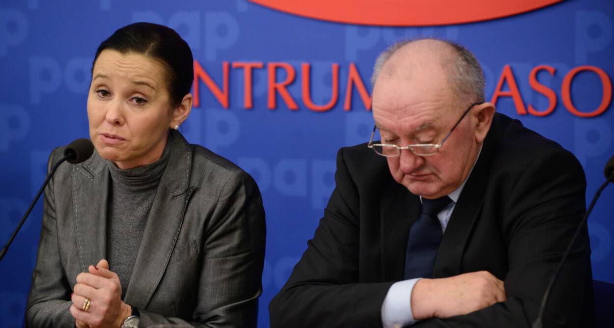 Włodzimierz Olewnik i Danuta Olewnik-Cieplińska. Fot. PAP/Jakub Kamiński