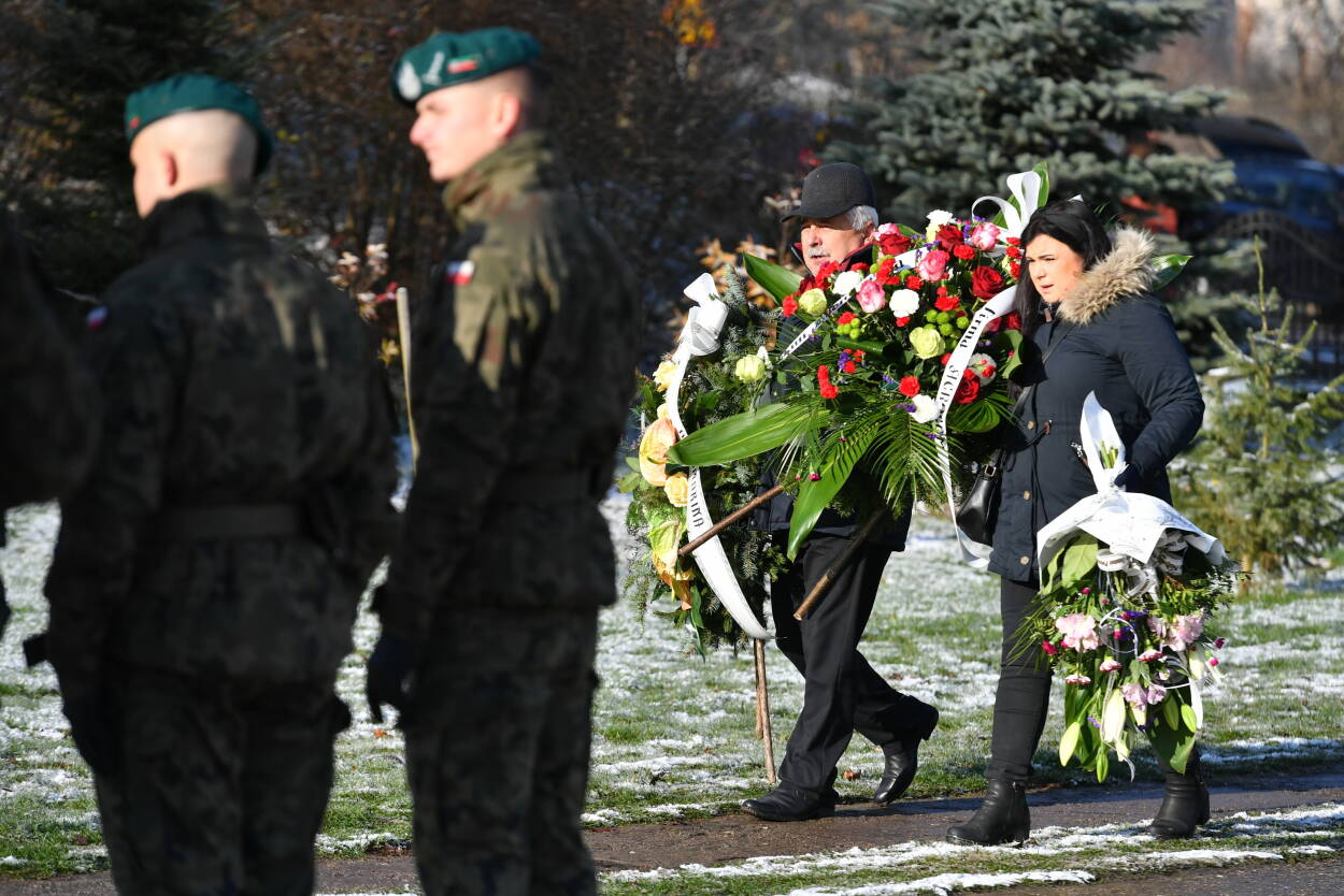 Pogrzeb jednej z ofiar eksplozji w Przewodowie, Fot. PAP/Wojtek Jargiło