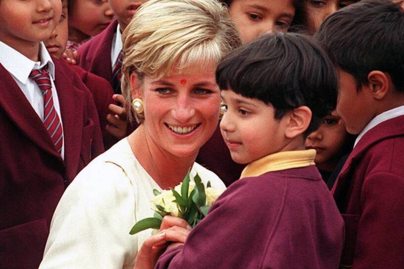 Księżna Diana w Londynie 1997 r. Fot. PAP/GERRY PENNY