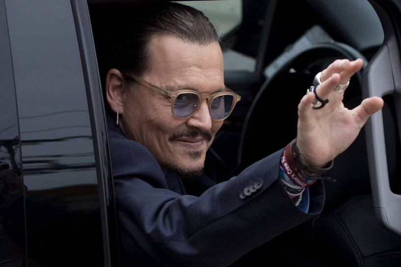 Johnny Depp. Fot. PAP/EPA/MICHAEL REYNOLDS
