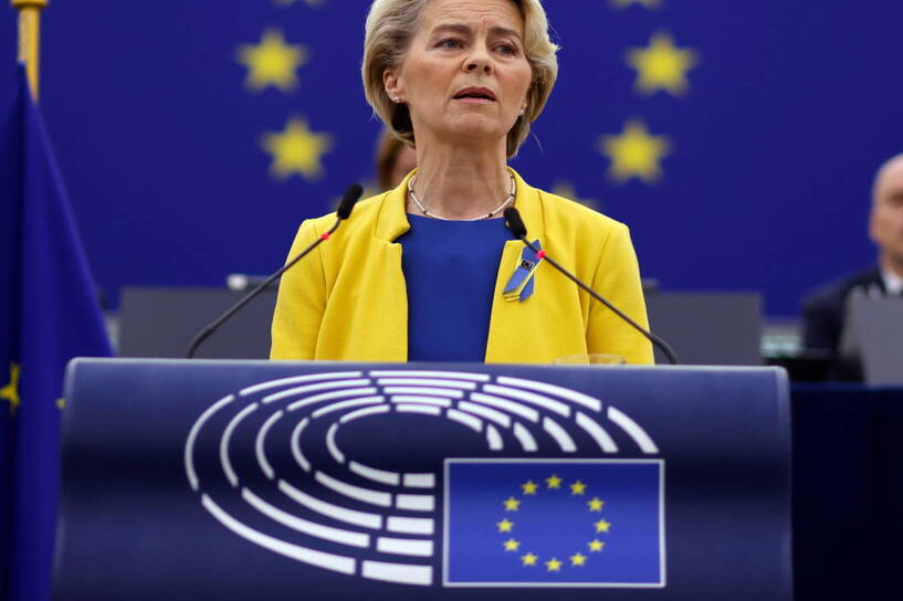 Ursula von der Leyen Fot. Philipp von Ditfurth/ PAP/DPA