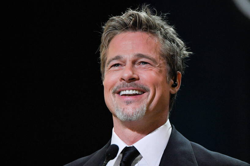 Brad Pitt , fot. Marechal Aurore/PAP ABACA