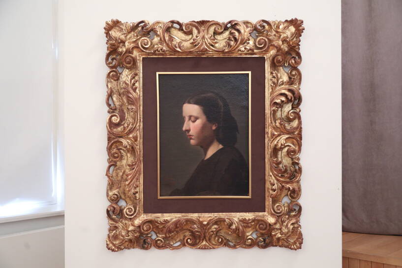 Portret Marii Matejko można podziwiać w Muzeum Okręgowym w Suwałkach. Fot. PAP/Artur Reszko