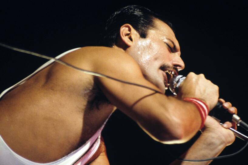 Freddie Mercury. Fot. PAP/DPA/Hanne Jordan