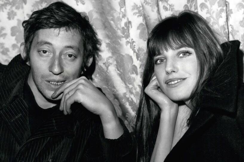 Jane Birkin i Serge Gainsbourg, fot. PAP/Alamy