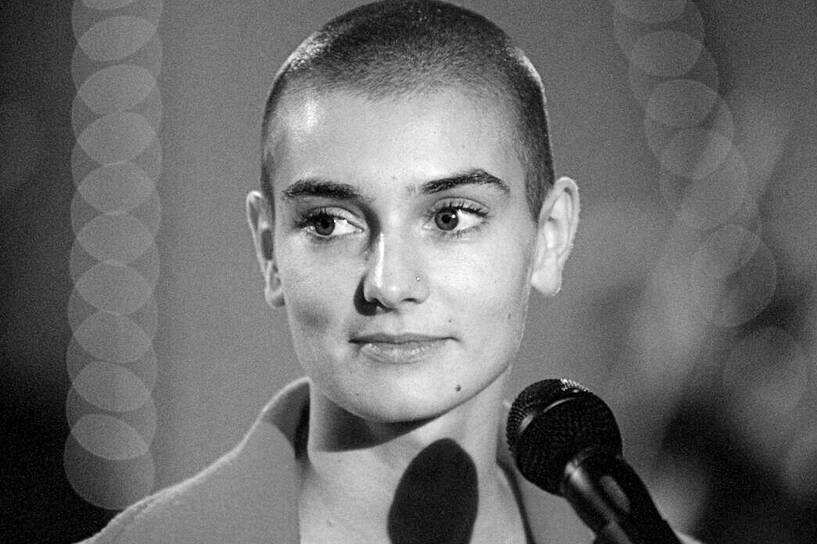 Sinead O'Connor w 1992 r. Fot. PAP/DPA Hubert Link