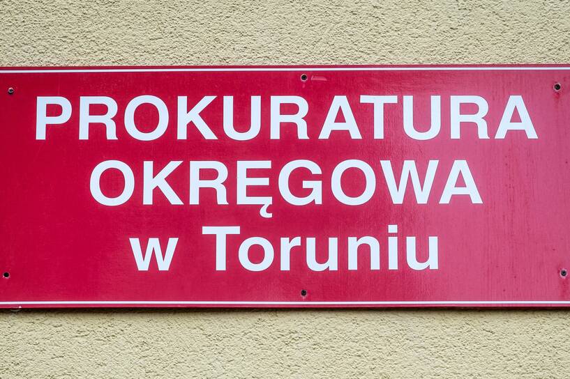 prokuratura okręgowa w Toruniu, fot. PAP/Tytus Żmijewski