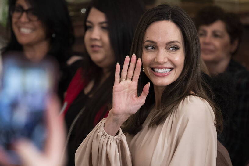 Angelina Jolie. Fot. PAP/EPA/SHAWN THEW