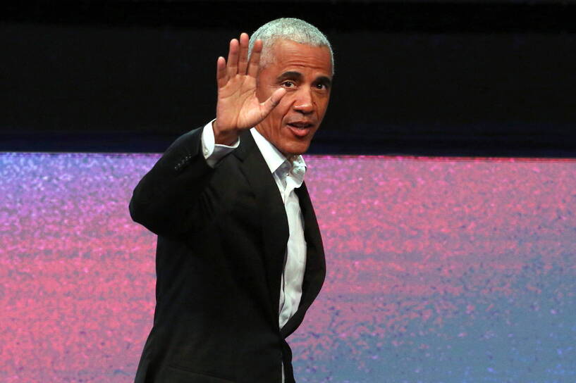 Były prezydent USA Barack Obama, fot. PAP/EPA/ANA-MPA/ALEXANDER BELTES
