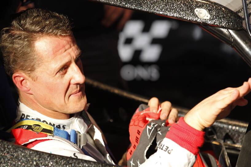 Michael Schumacher. Fot. PAP/EPA/RUNGROJ YONGRIT 