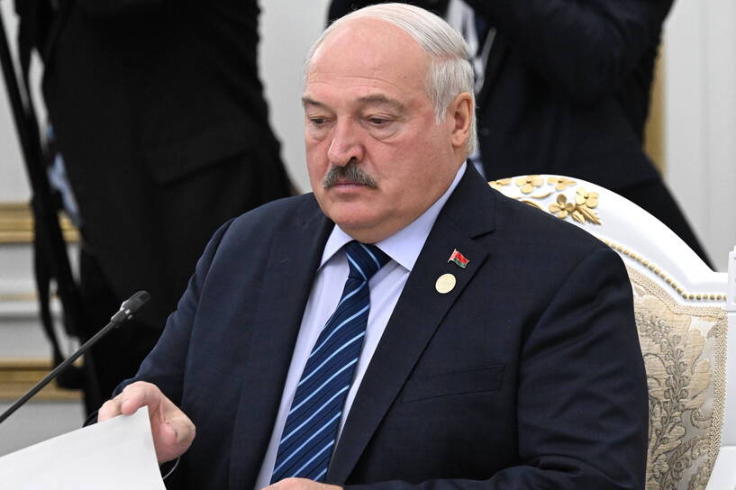 Prezydent Białorusi Alaksandr Łukaszenka, fot. PAP/EPA/SPUTNIK POOL