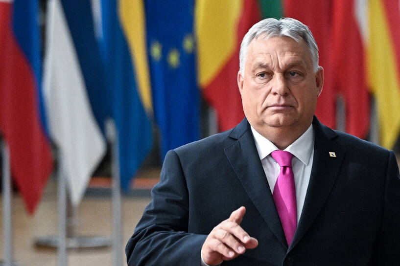 Premier Węgier Viktor Orban. Fot. PAP/Radek Pietruszka