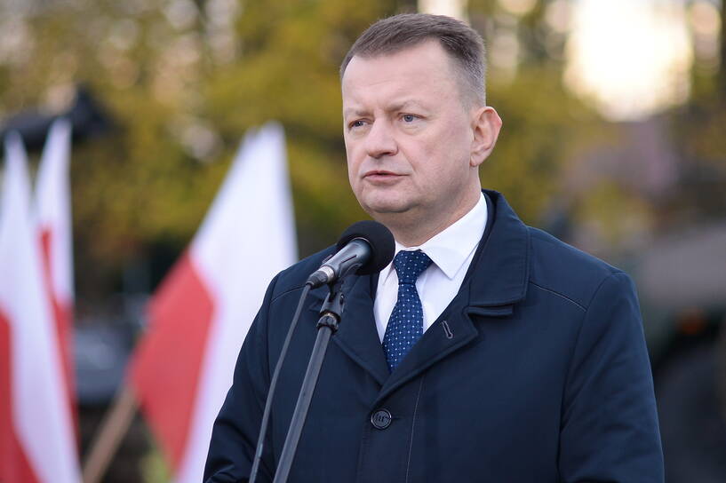 Szef Ministerstwa Obrony Narodowej Mariusz Błaszczak, fot. PAP/Marcin Obara