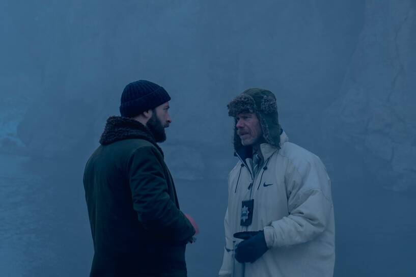 Zdjęcia z planu nowego serialu ,,Frost''. Fot. Łukasz Bąk/Netflix