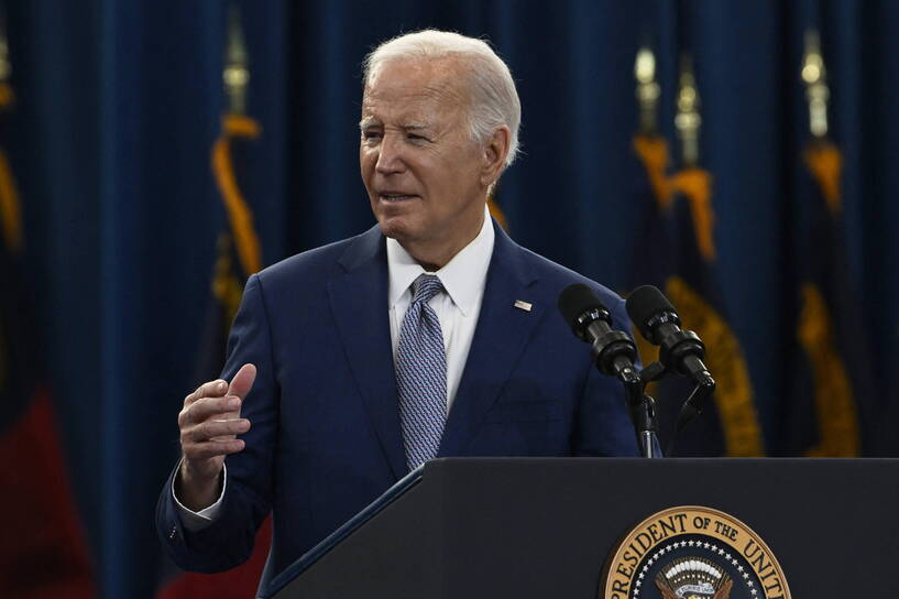 Prezydent Joe Biden. Fot. PAP/AA/ABACA