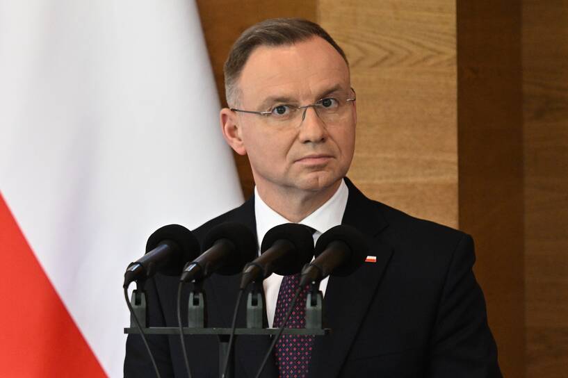 Andrzej Duda Fot. PAP/Radek Pietruszka