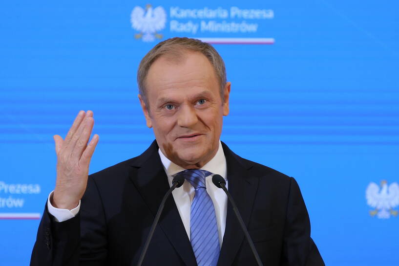 Donald Tusk. Fot.  PAP/Paweł Supernak