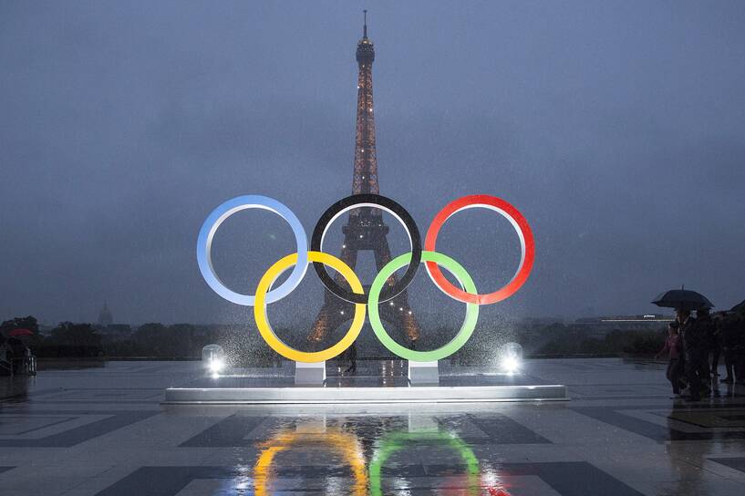 Igrzyska olimpijskie rozpoczną się w Paryżu 26 lipca 2024 r. Fot. PAP/Newscom