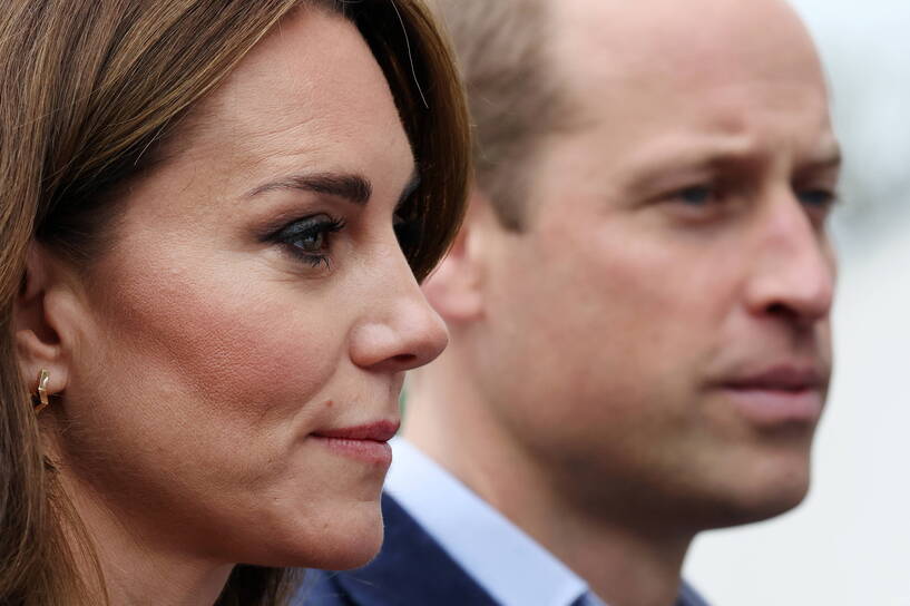 Księżna Kate i książę William. Fot. PAP/EPA/ANDY RAIN 