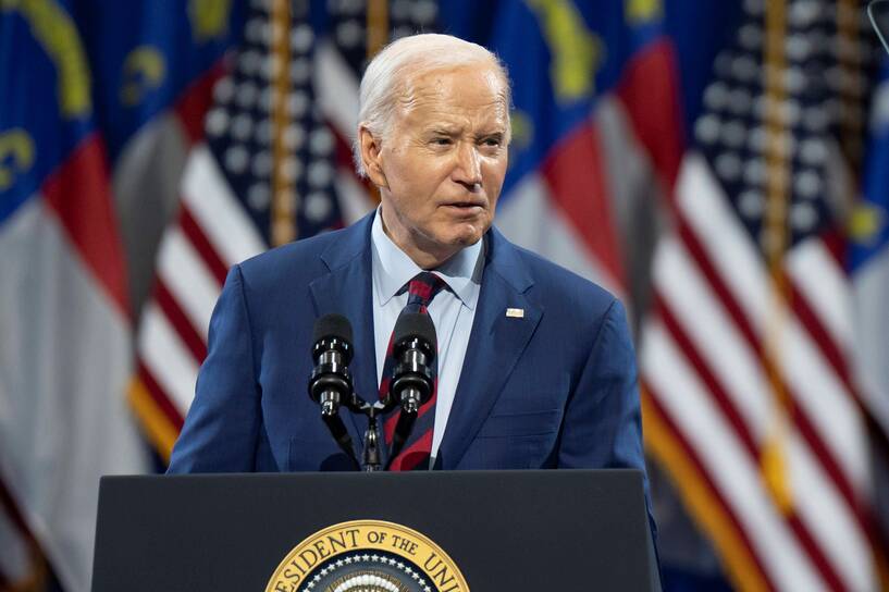 Prezydent USA Joe Biden. Fot. PAP/EPA/ALLISON JOYCE