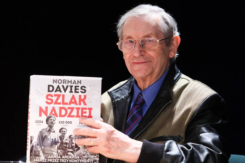 Norman Davies, fot. PAP/Leszek Szymański