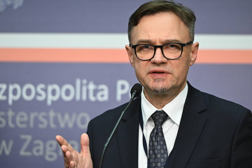 Rzecznik prasowy MSZ Paweł Wroński, fot. PAP/Radek Pietruszka