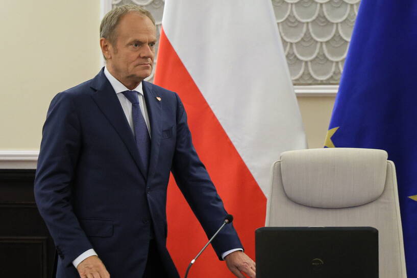 Premier Donald Tusk Fot. PAP/Paweł Supernak