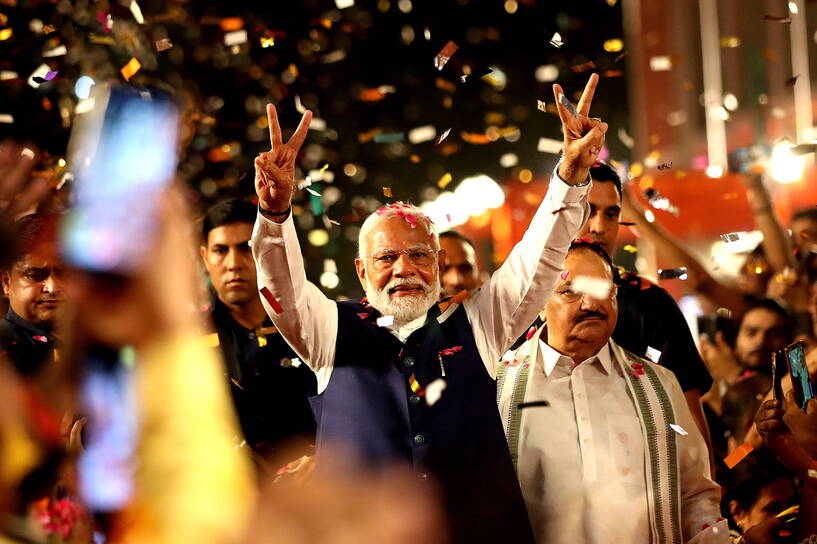 Premier Indii Narendra Modi, fot. PAP/EPA/HARISH TYAGI