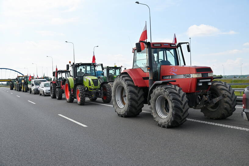 Protest rolników. Zdj. ilustracyjne. Fot. PAP/Marcin Bielecki