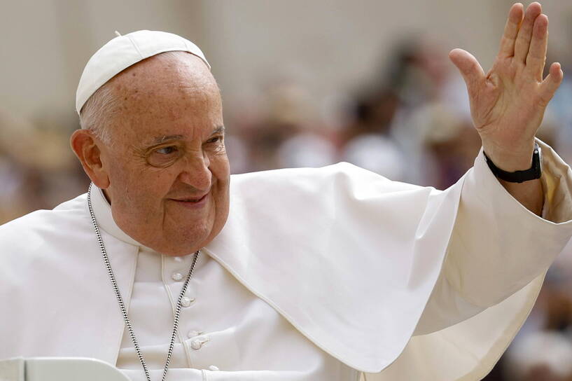 Papież Franciszek. Fot. PAP/EPA/FABIO FRUSTACI