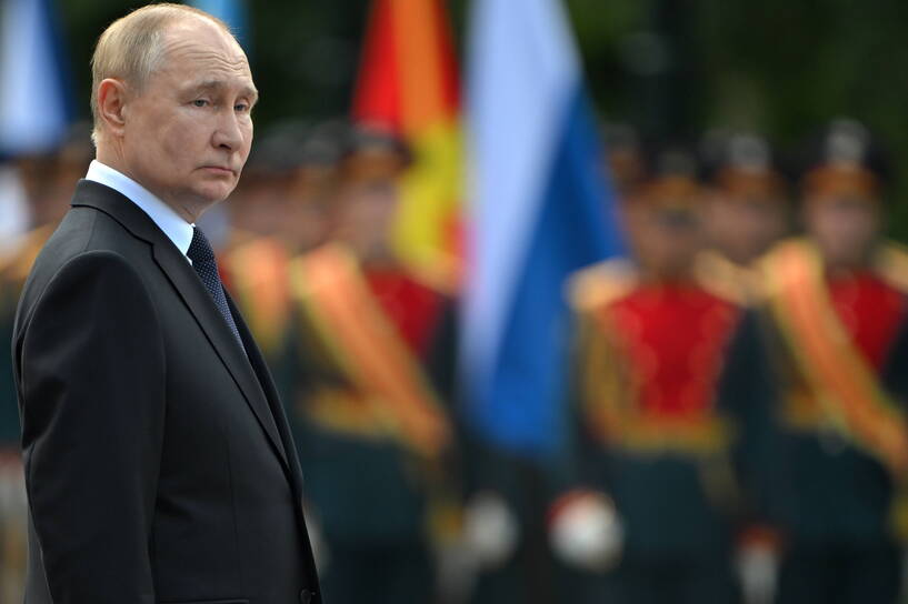 Władimir Putin Fot. SERGEY GUNEEV/SPUTNIK/KREMLIN POOL/PAP/EPA