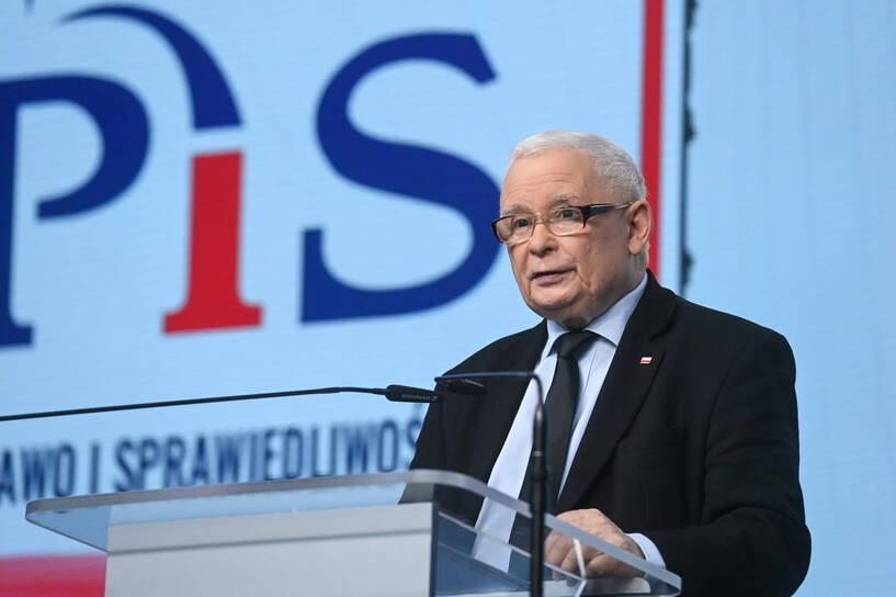 Prezes PiS Jarosław Kaczyński Fot. PAP/Piotr Nowak