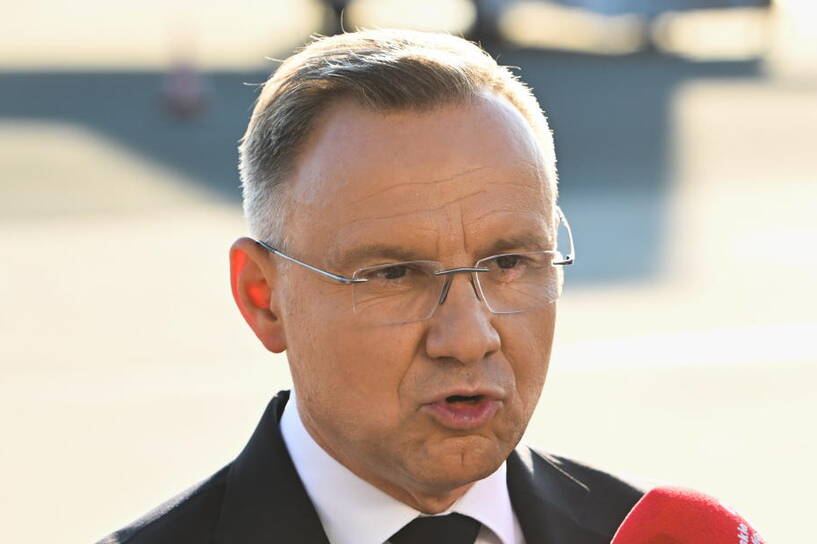 Prezydent RP Andrzej Duda. fot. PAP/Radek Pietruszka