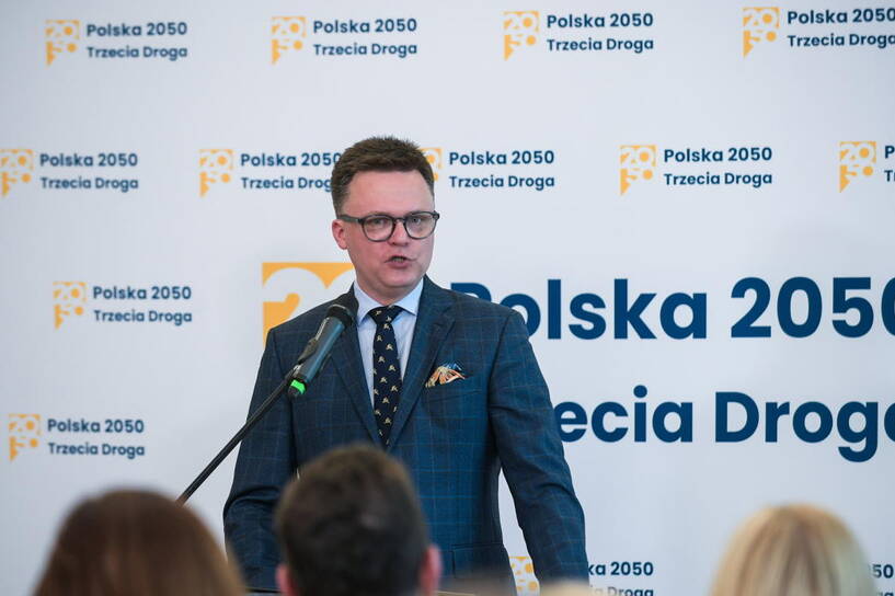 Marszałek Szymon Hołownia. Fot. PAP/Marcin Obara 