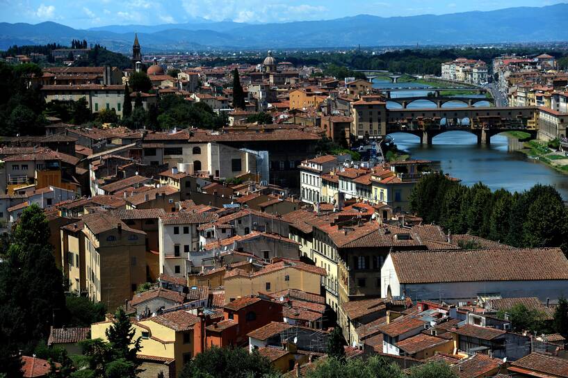 Panorama Florencji. Fot. PAP/Darek Delmanowicz