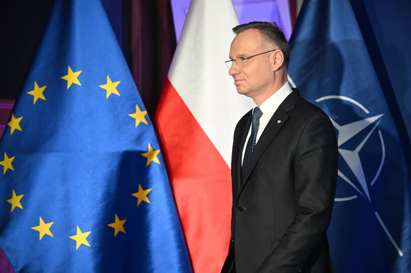 Prezydent Andrzej Duda. Fot. PAP/	Radek Pietruszka