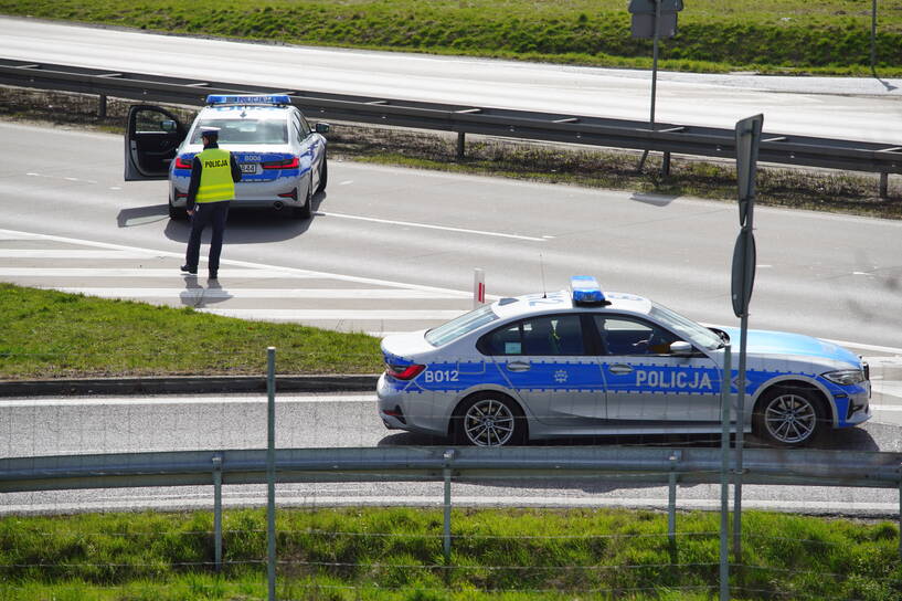 Na miejscu zginął 33-letni kierowca auta. Fot. PAP/	Dariusz Gdesz (zdjęcie ilustracyjne)