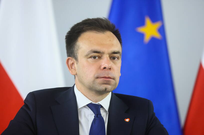 Minister finansów Andrzej Domański. Fot. PAP/Leszek Szymański