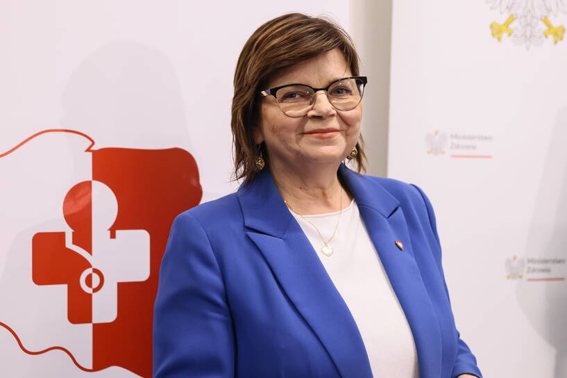 Minister zdrowia Izabela Leszczyna. Fot. PAP/Leszek Szymański