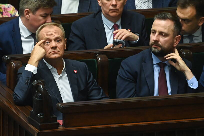 Członkowie rządu w Sejmie podczas głosowania w sprawie aborcji Fot. PAP/Piotr Nowak 